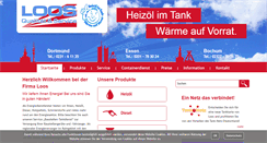 Desktop Screenshot of loos-dortmund.de